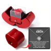 Fashion Jewelry Box Red Apple Christmas Gift Necklace Eternal Rose For Girl Mother's Day Valentine's Day Gifts With Artificial Flower Rose Flower Jewelry Box - Image 7