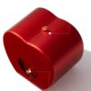 Fashion Jewelry Box Red Apple Christmas Gift Necklace Eternal Rose For Girl Mother's Day Valentine's Day Gifts With Artificial Flower Rose Flower Jewelry Box - Image 5