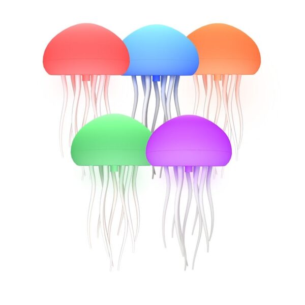 Jellyfish Mood Lamp LED Jellyfish Night Light Portable Jellyfish Lamp Jellyfish Decorations Smart Table Lamp For Bedside Desk - Image 5